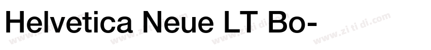 Helvetica Neue LT Bo字体转换 Helvetica Neue LT Bo字体转换